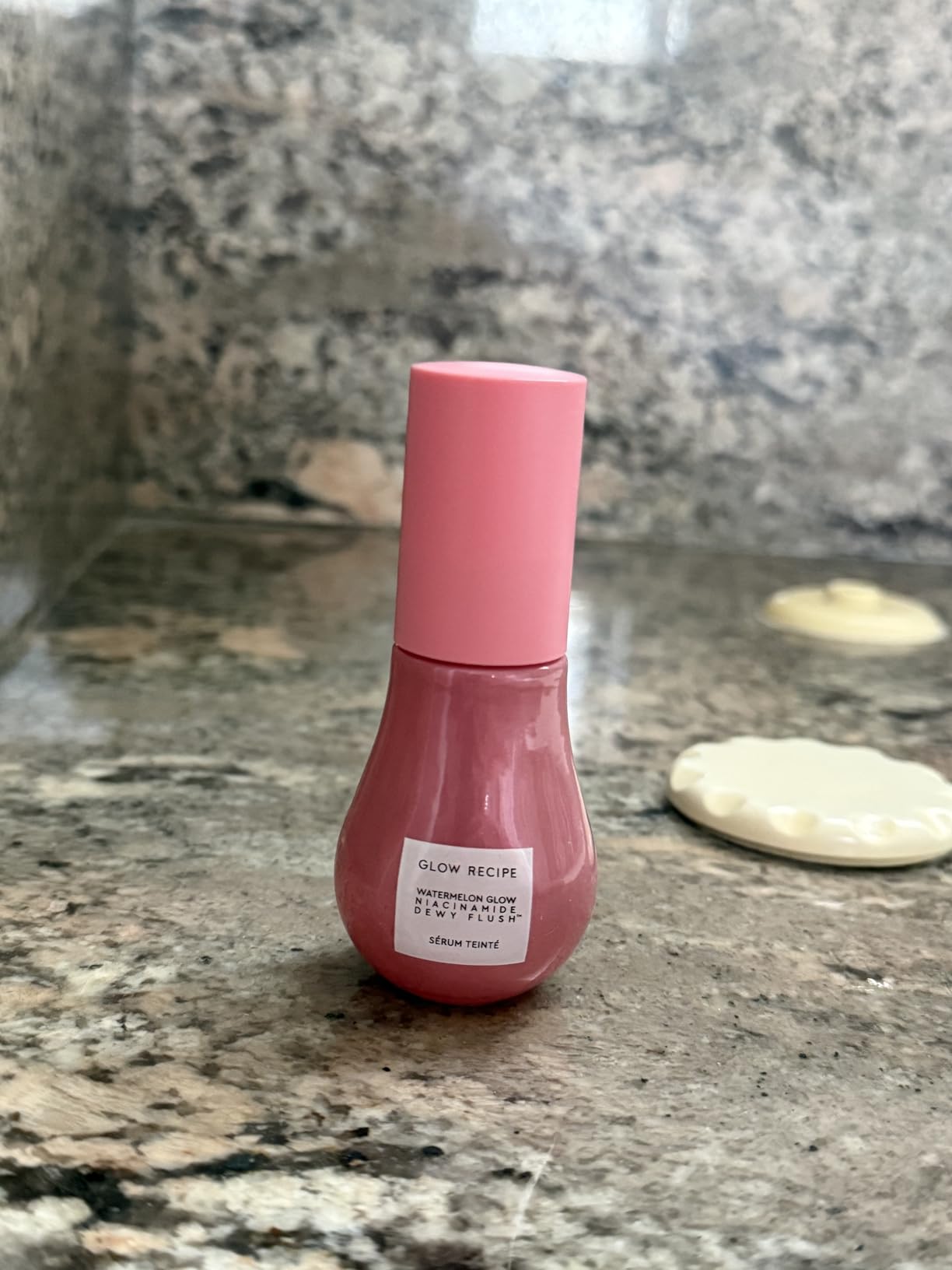 Glow Recipe Niacinamide Dewy Flush Tinted Liquid Blush Serum - Glowy Blush for Cheeks to Smooth, Hydrate & Brighten - Liquid Korean Makeup with Buildable, Warm Berry Plum Tint - Berry Flush (0.4 oz) customer photo 2