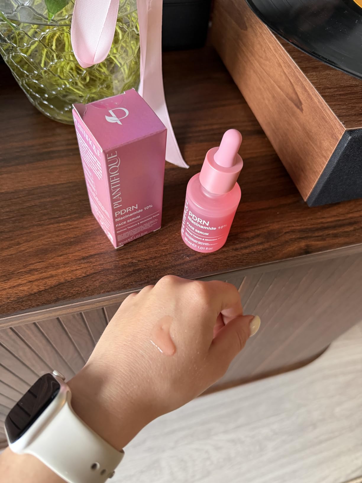 PLANTIFIQUE Korean Face Serum Niacinamide 10%, TXA 4%, Phyto-PDRN, Centella | Facial Serum for Dark Spots, Hyperpigmentation customer photo 2