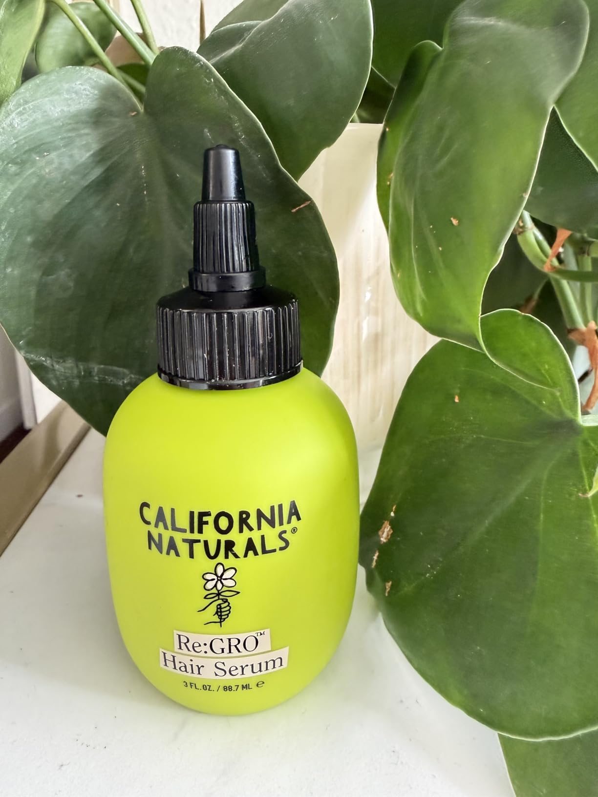 California Naturals Women's ReGRO Anti-Thinning Scalp Serum, 5% Capixyl with Biotin, Caffeine & Castor and Rosemary Oil, Non-Sticky Cooling Formula, Vegan & Cruelty Free, 3oz customer photo 2