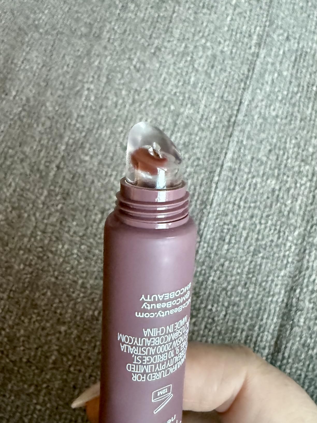 MCoBeauty Peptide Lip Treatment - Latte Plumping Lip Gloss Balm | Coffee Tinted Glaze, Hydrating Cream Oil Formula, Shea Butter & Peptides for Soft Lips, Non Sticky, Vegan & Cruelty Free customer photo 2