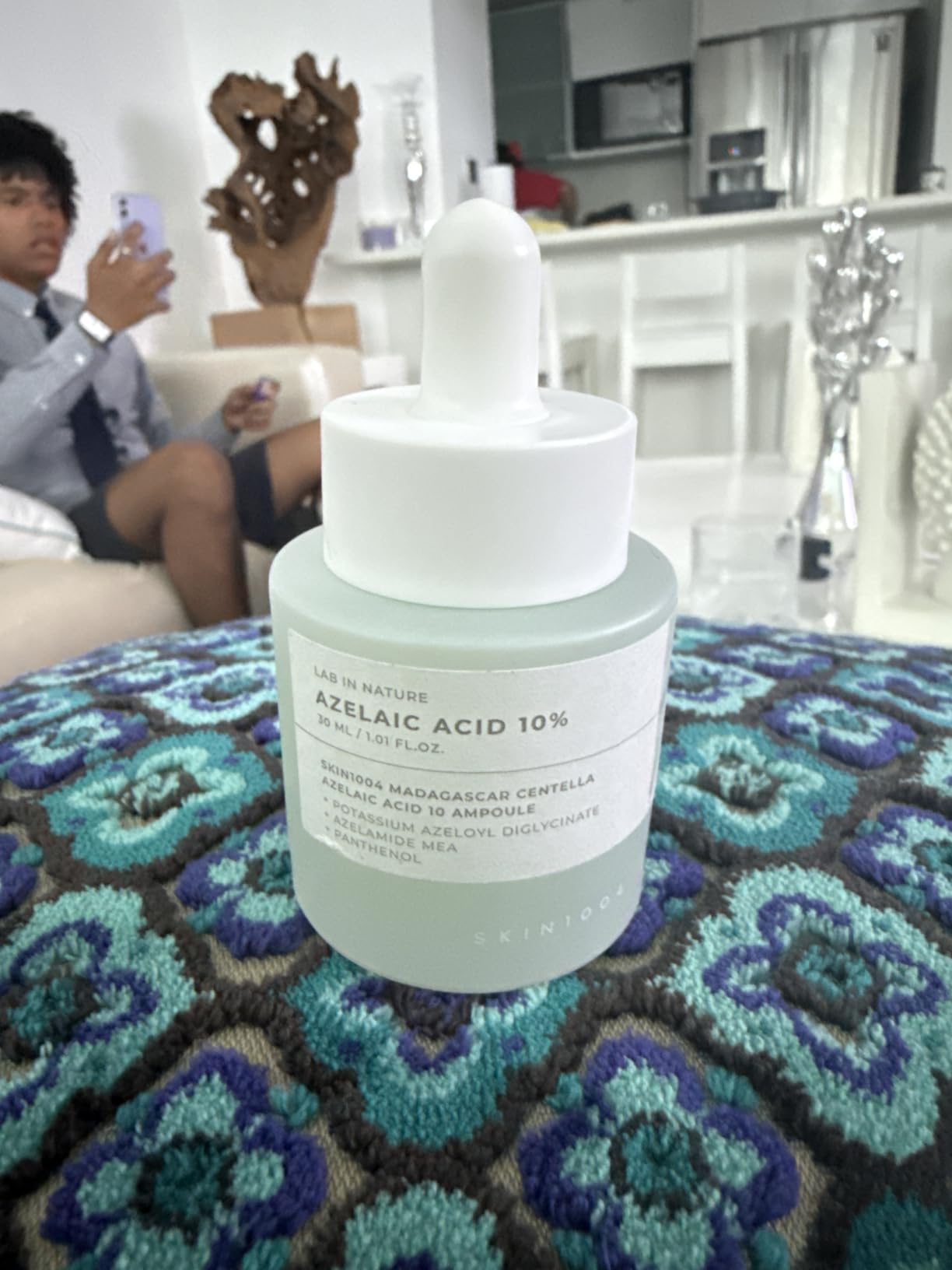 SKIN1004 Azelaic Acid 10% Ampoule, Hydrating Face Serum for Blemish-Prone & Irritated Skin, Soothing Care for Visible Marks with Centella, Niacinamide-Free, Korean Skin Care, 1.01 fl.oz / 30ml customer photo 1