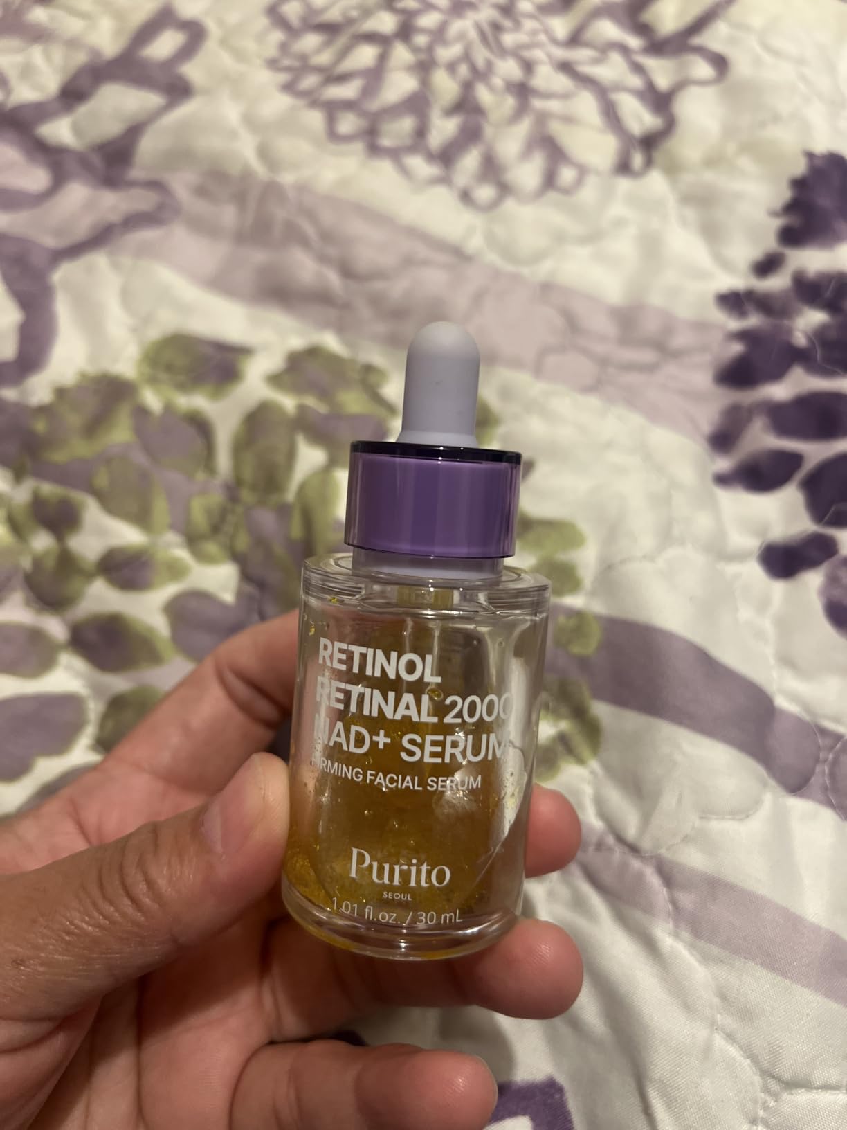 PURITO Retinol + Retinal Serum for Sensitive Skin | Anti-Aging Facial Serum, Dual Retinoids with NAD+ customer photo 1