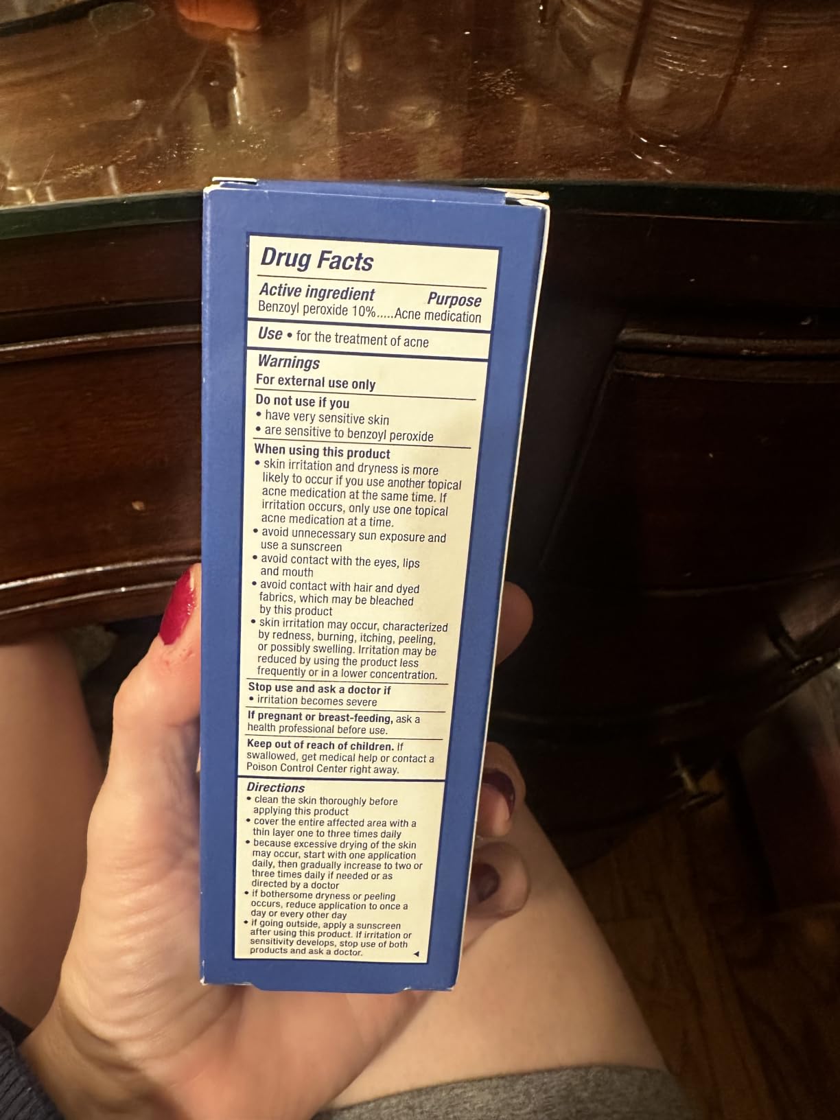 PanOxyl Acne Clearing Spot Treatment, 10% Benzoyl Peroxide, For Face, 1 oz | Maximum Strength, Fast-Acting, Clears & Helps Prevent Acne, Calms Redness, With Allantoin, Bisabolol & Sodium Hyaluronate customer photo 2