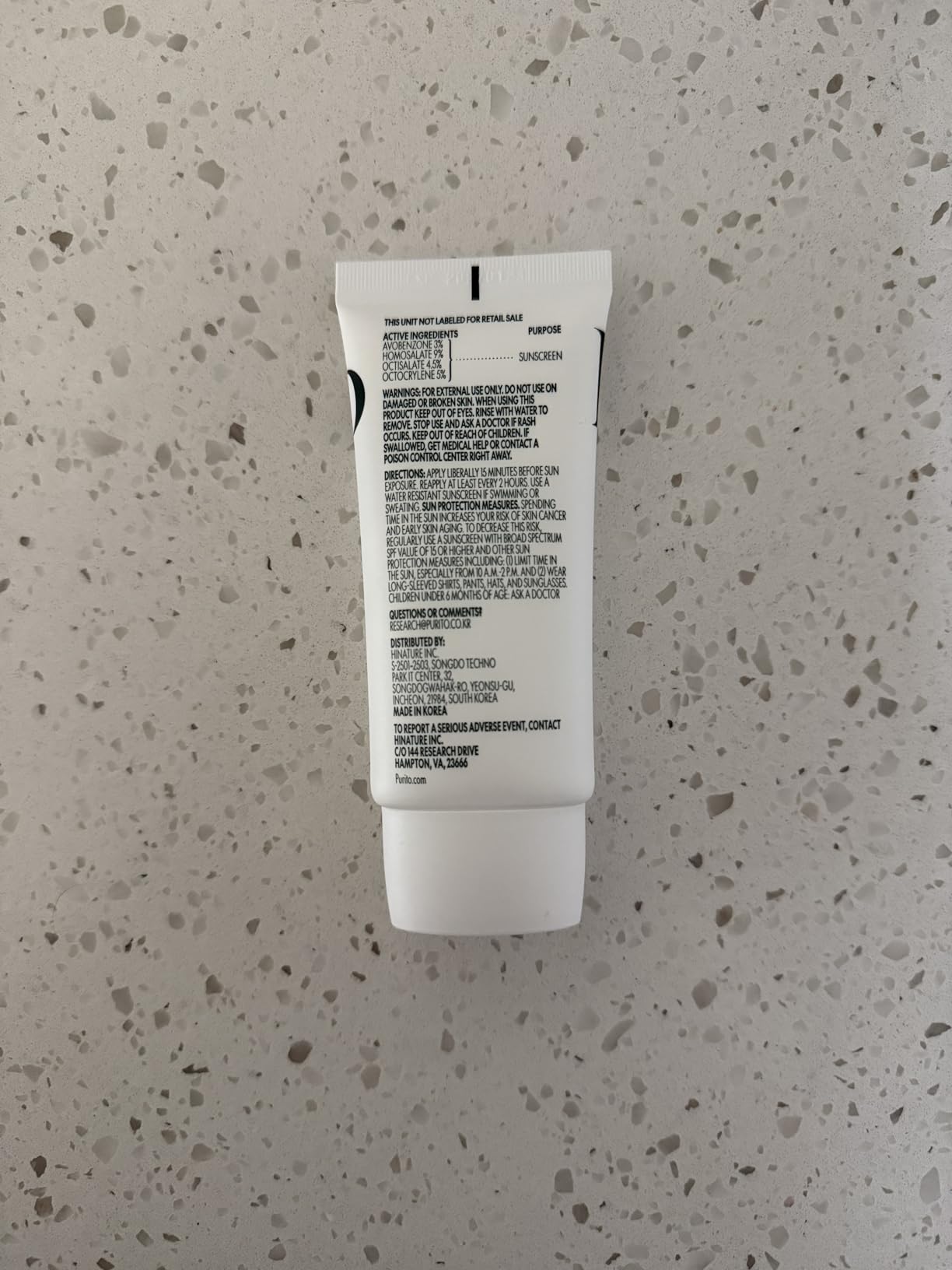 PURITO Korean Sunscreen SPF 50 for Sensitive Skin, 2.02 fl.oz | Lightest Texture, No White Cast, Broad Spectrum UVA/UVB, Oil-Free & Vegan, Daily UV Defense customer photo 2