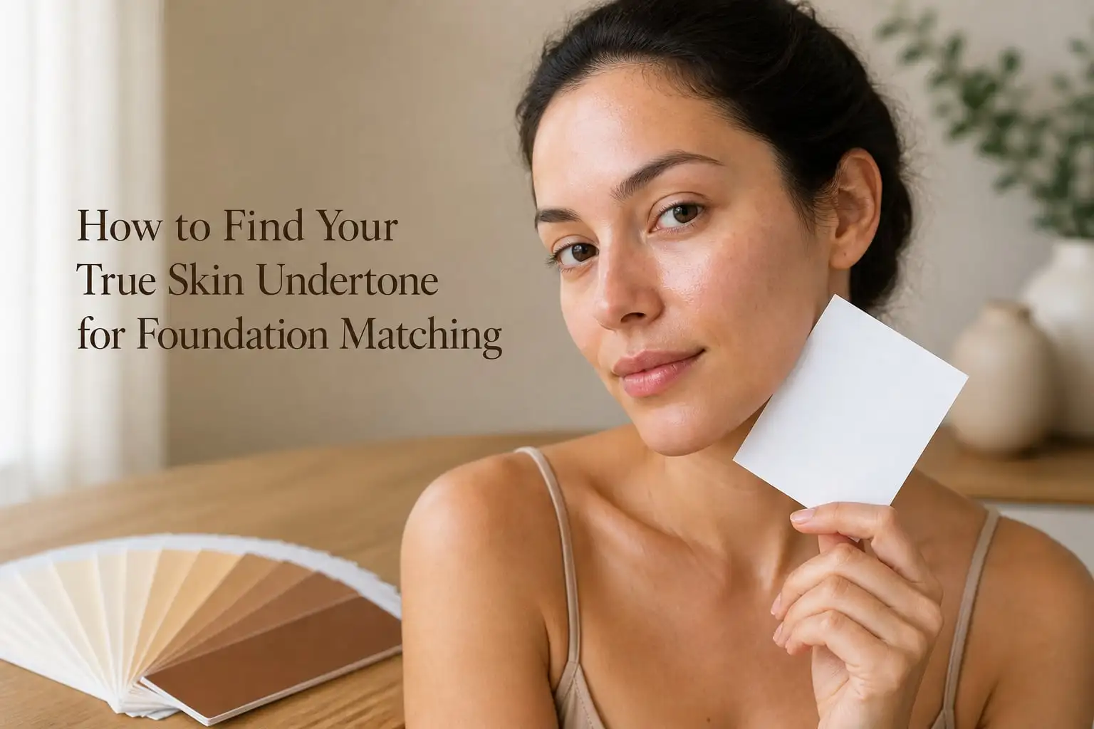 How to Find Your True Skin Undertone for Foundation Matching