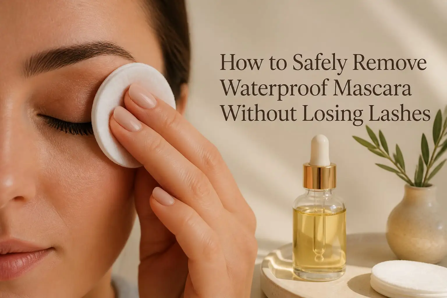 How to Remove Waterproof Mascara