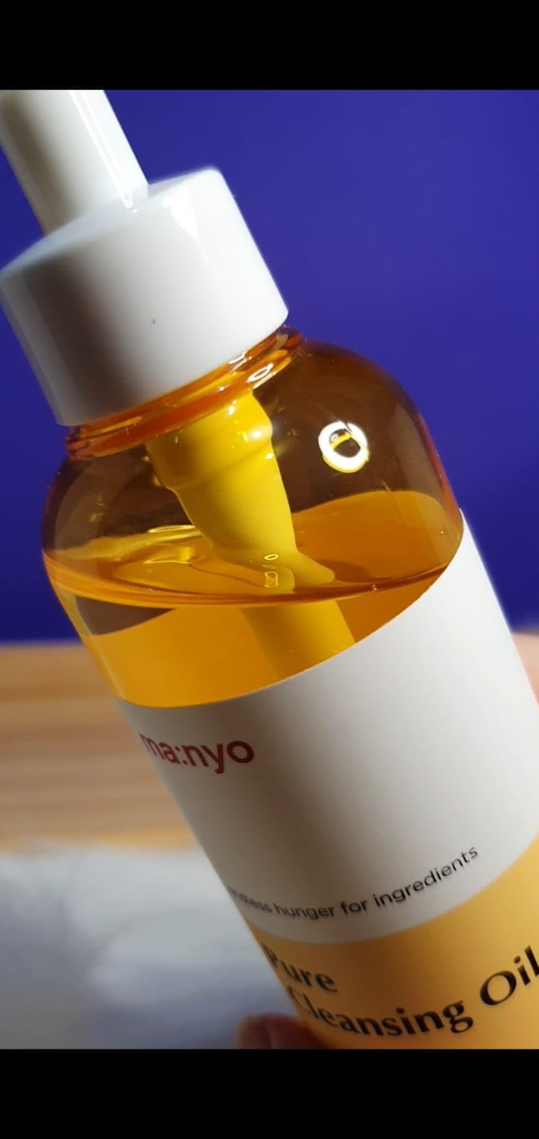 MANYO Pure Cleansing Oil, Makeup Remover, Blackhead & Pore Care, 6.76 fl oz | Natural oil cleanser that melts makeup and helps with blackhead care, Korean skincare, Tea tree, Rice bran customer photo 1