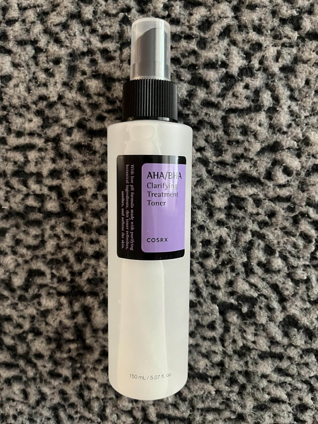 COSRX AHA/BHA Treatment Toner for Whiteheads & Clogged Pores, 5.07 fl.oz | Facial Exfoliating Mist for Uneven Skin Texture, Mild Daily Formula, Glow, Clarity Care, Korean Skin Care customer photo 2