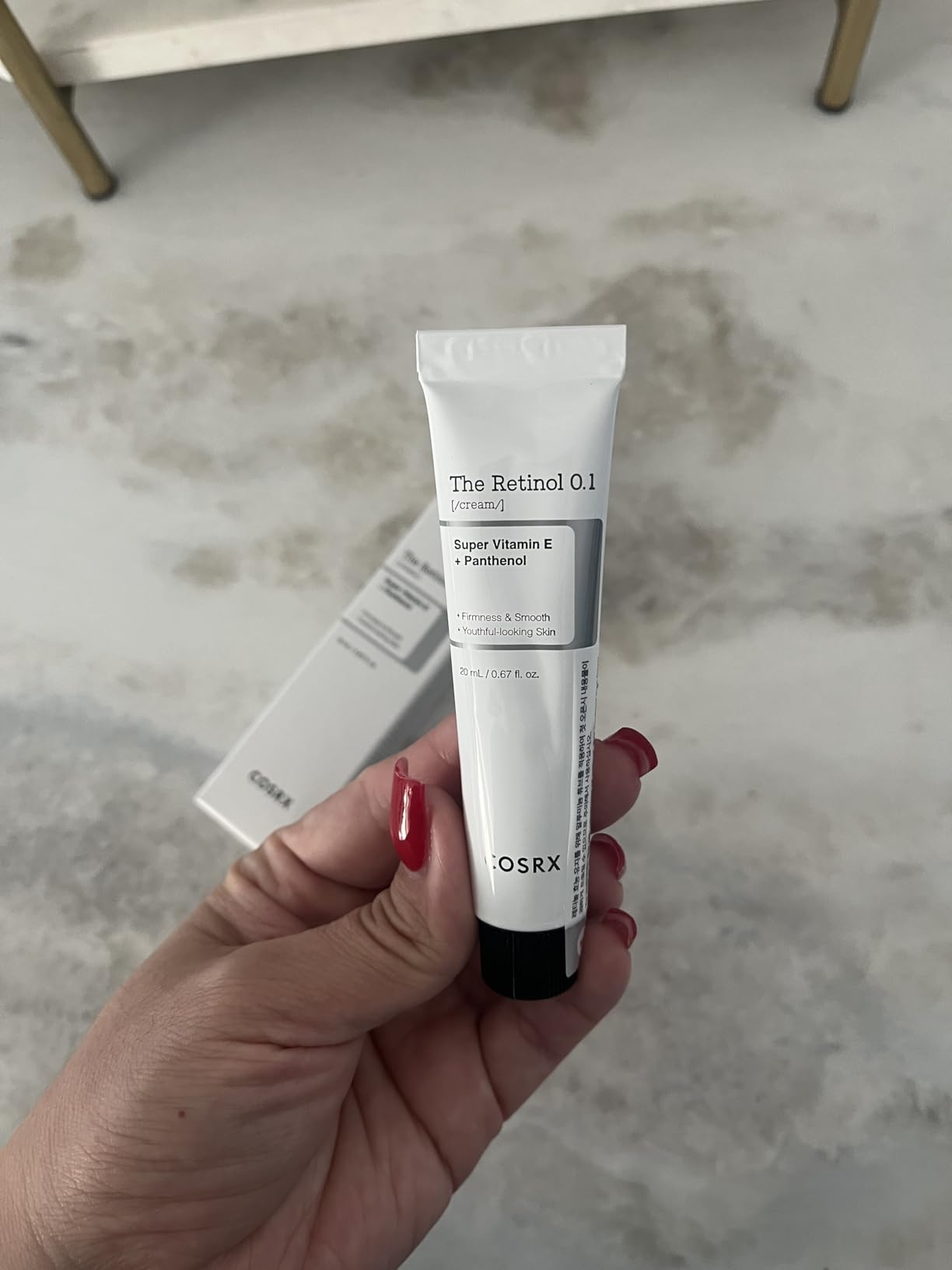 COSRX Retinol 0.1% Cream, Anti-Aging Eye & Neck Cream (0.67 fl.oz) customer photo 2
