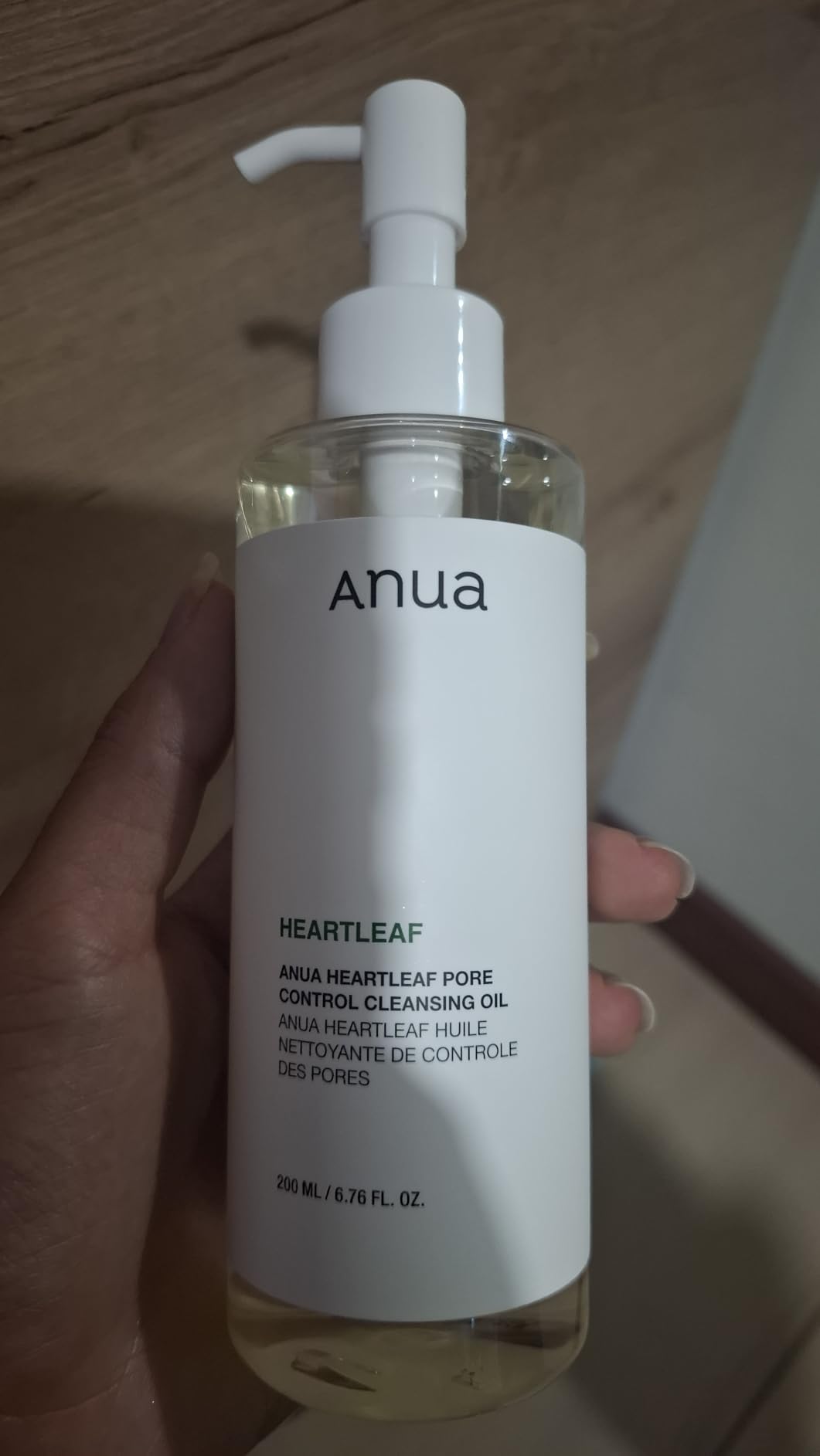 Anua Heartleaf Pore Control Cleansing Oil, Korean Skincare, 6.76 fl.oz | Pore Cleanser, Sebum Care, Gentle Melting Oil Cleanser for Face, Safe For All Skin Type, Daily Hydrating Makeup Remover customer photo 2