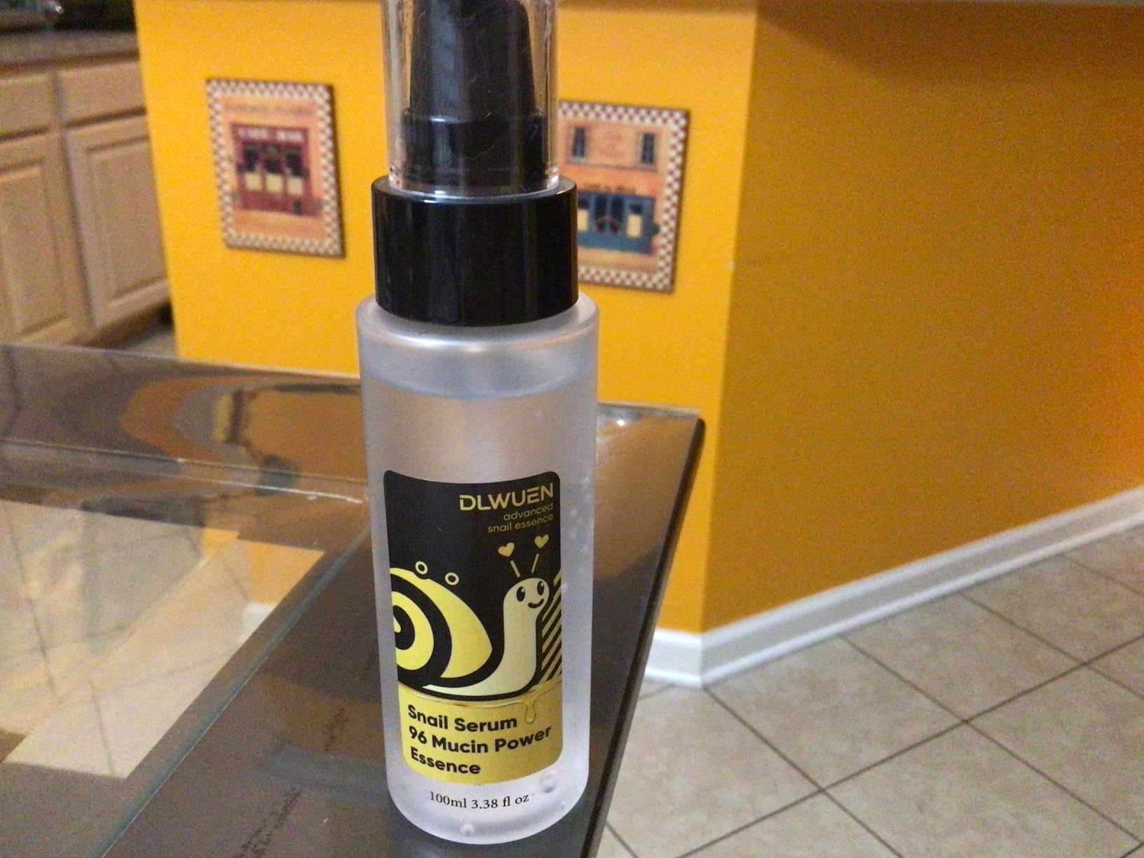 Snail Mucin Serum 100ml, Advanced Snail 96% Mucin Power Essence | Hydrating Serum for Face with Snail Secretion Filtrate for Dull Skin, Snail Mucin Repairing Serum, Skin Care for Women customer photo 1