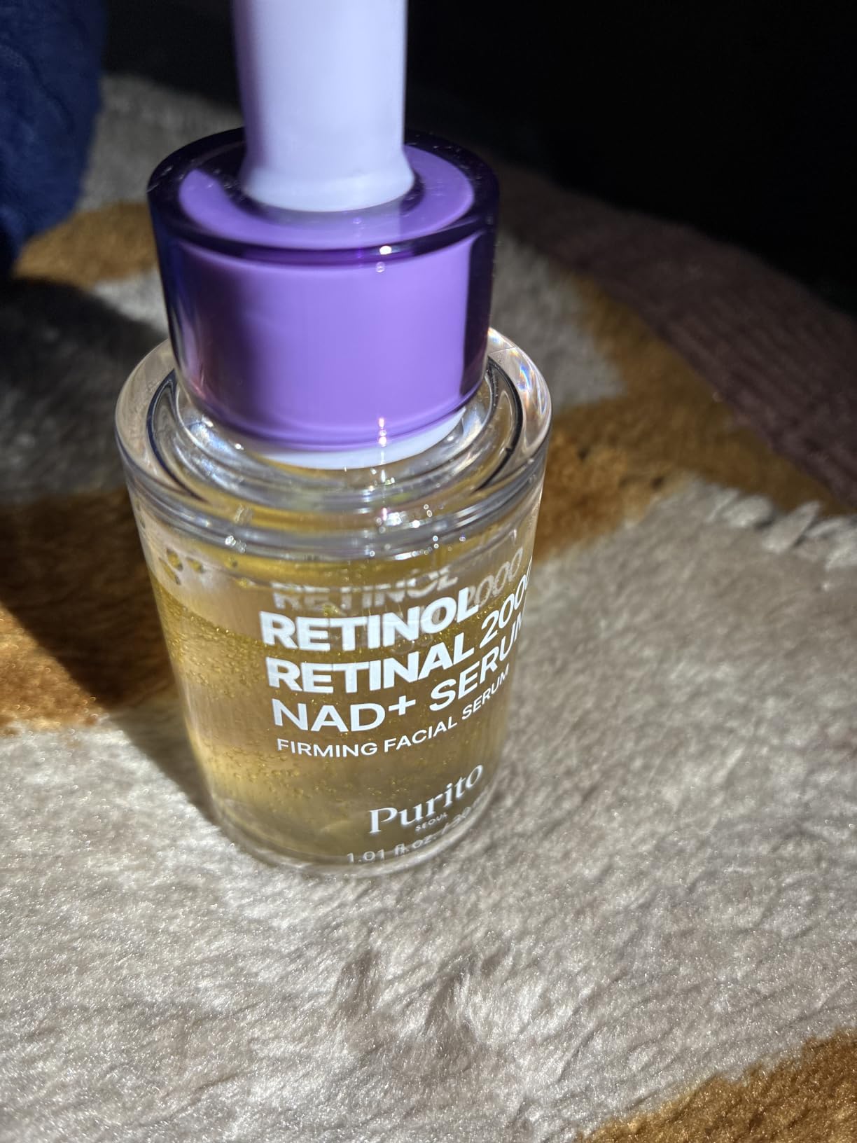 PURITO Retinol + Retinal Serum for Sensitive Skin | Anti-Aging Facial Serum, Dual Retinoids with NAD+ customer photo 2
